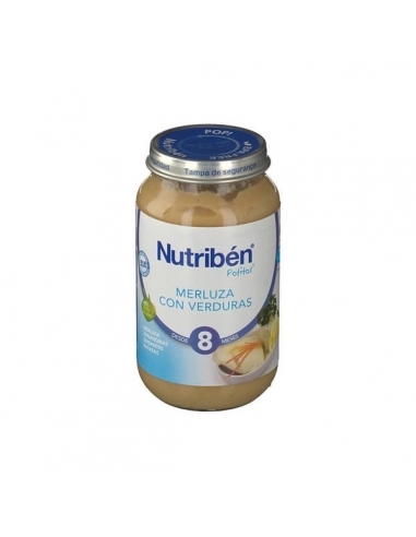 Nutriben Merluza Verduras 250gr            