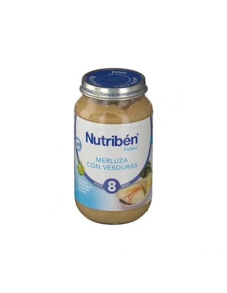 Nutriben Merluza Verduras 250gr            