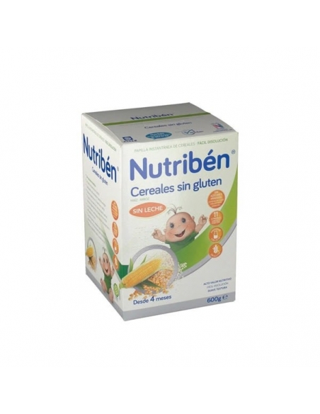 Nutriben Papilla Cereales Sin Gluten 600gr         