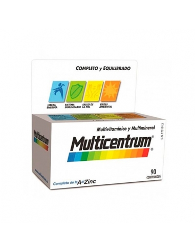 Multicentrum Comprimidos 90uds                         