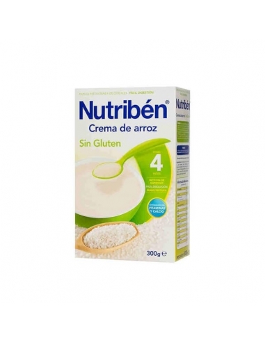 Nutriben Papilla Crema Arroz Sin Gluten 300gr              