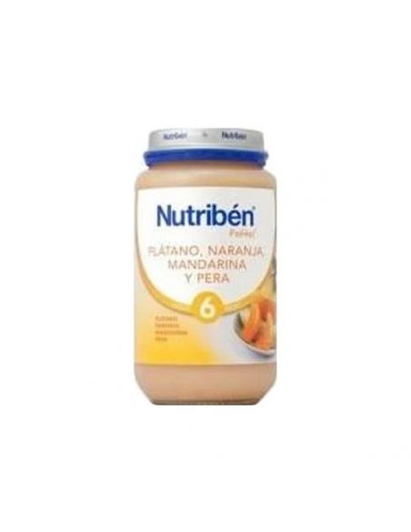 Nutriben Plátano Naranja Mandarina Pera 250gr      