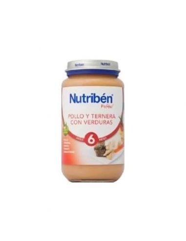 Nutriben Pollo Ternera Verduras 250gr       