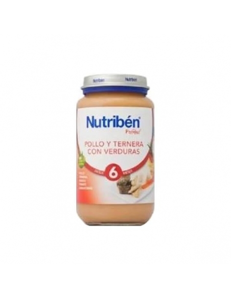 Nutriben Pollo Ternera Verduras 250gr       