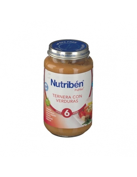 Nutriben Ternera Verduras 250gr              