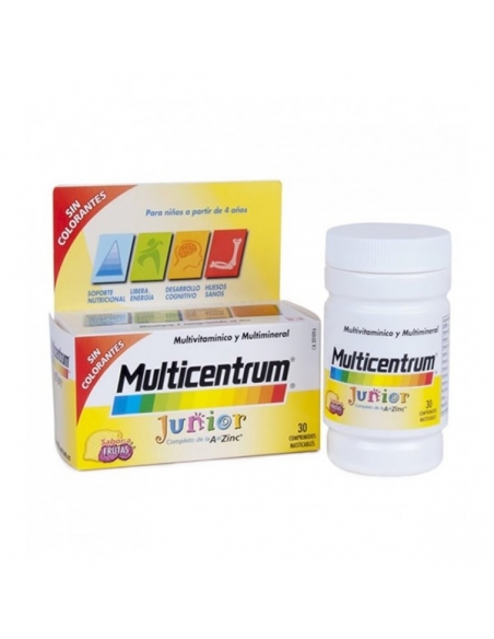Multicentrum Junior Comprimidos Masticable 30uds   