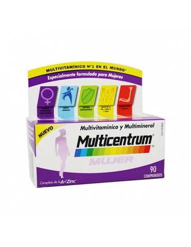 Multicentrum Mujer Comprimidos  90uds                 