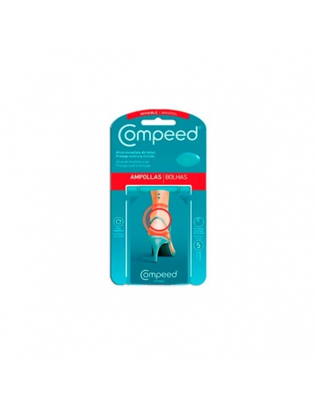 Compeed Style SOS Ampollas Talón Invisible 5 uds