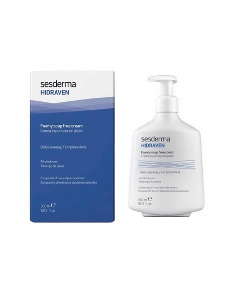 Sesderma Hidraven Crema Espumosa Sin Jabon 300 ml