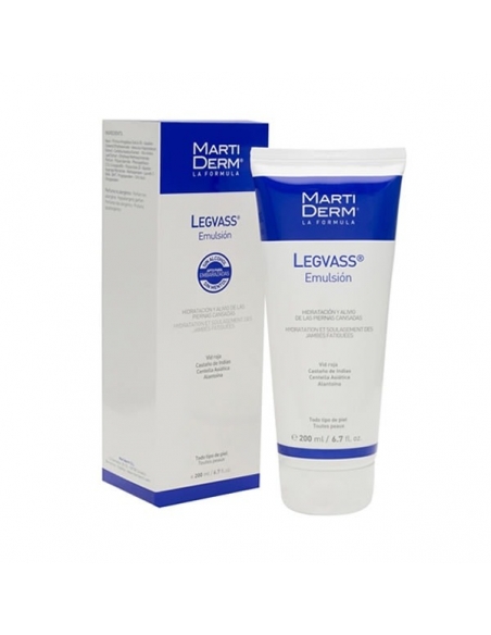 Martiderm Legvass Hidro Descans Emulsión Corporal 200 ml