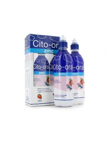 Cito Oral Junior Zinc Botella 2x500ml      