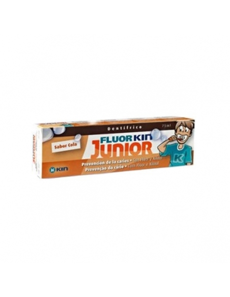 Kin Pasta Fluor Junior Cola 6-12 años 75ml       