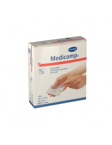Medicomp Compresas Esterelizadas 10X10 40 uds              