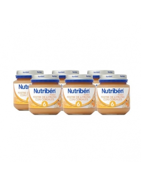 Nutriben Desde 4 Mes Postre Frutas Cereales      