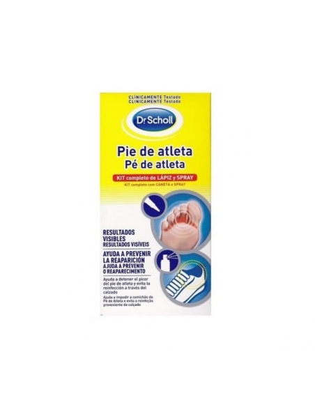 Scholl Pie De Atleta Kit Lapiz + Spray       