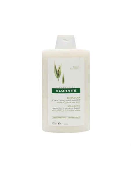 Klorane Champú Leche Avena 400ml            