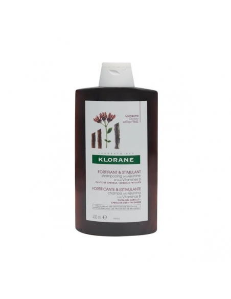 Klorane Champú Quinina Comprimidos Vitamina B 400ml     