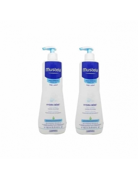 Mustela Duplo Hydra Bebé 2x500ml