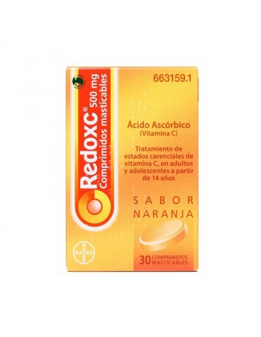 Redoxc 500mg 30 Comprimidos Masticables
