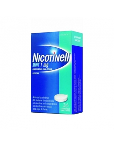 Nicotinell Mint 1mg 36 Comp Para Chupar