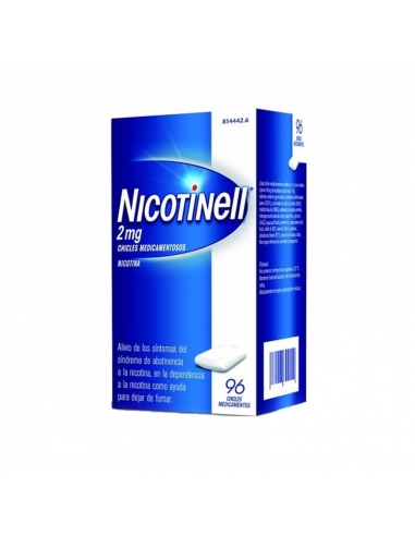 Nicotinell Medicamentoso 2mg 96 Chicles