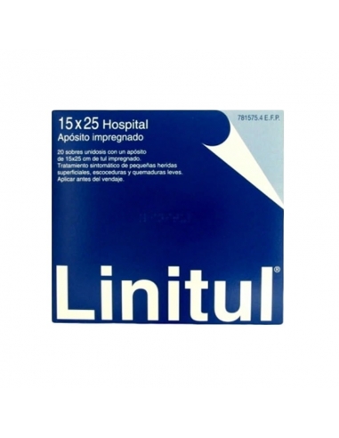 Linitul Hospital 15x25cm 20 Sobres