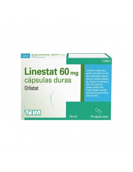 Linestat 60mg 84 Cápsulas