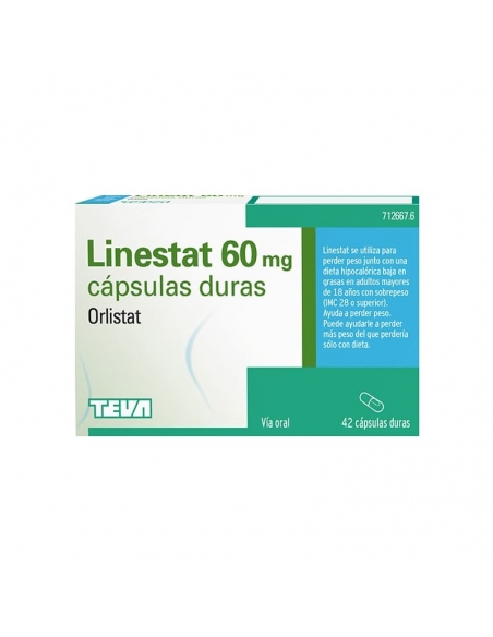 Linestat 60mg 42 Cápsulas