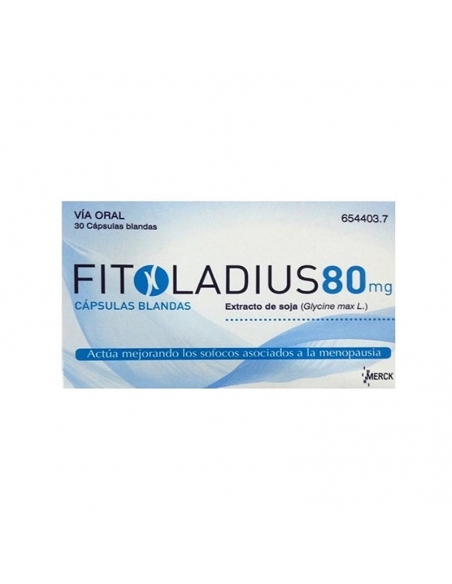 Fitoladius 80mg 30 Cápsulas Blandas