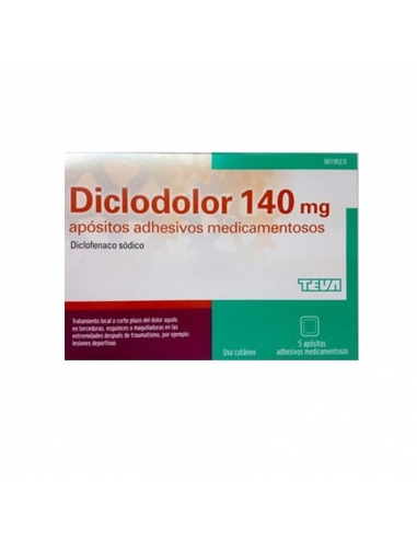 Diclodolor 140mg 10 Apósitos Adhesivos