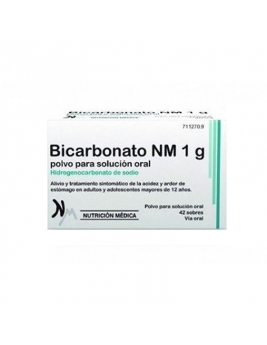 Bicarbonato Nm 1gr Solución Oral 42 Sobres