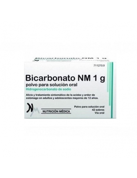 Bicarbonato Nm 1gr Solución Oral 42 Sobres