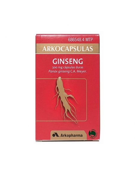 Arko Ginseng 300mg 100 Cápsulas