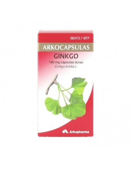 Arko Ginkgo Biloba 180mg 200 Cápsulas