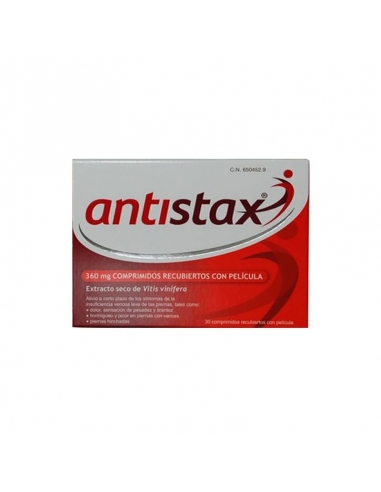 Antistax 360mg Comprimidos Recubiertos 30uds