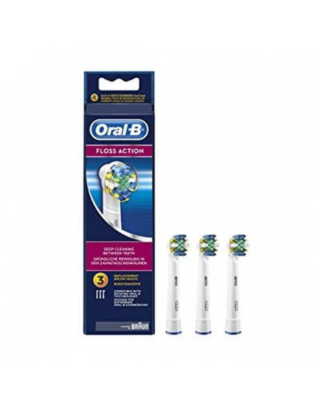 Oral B Recambio Cepillo Eléctrico Floss Action 3uds