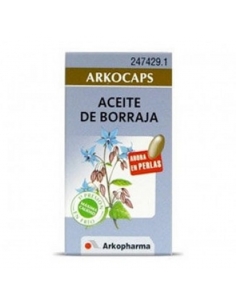 Arko Fluido Aceite Borraja 50 Cápsulas            