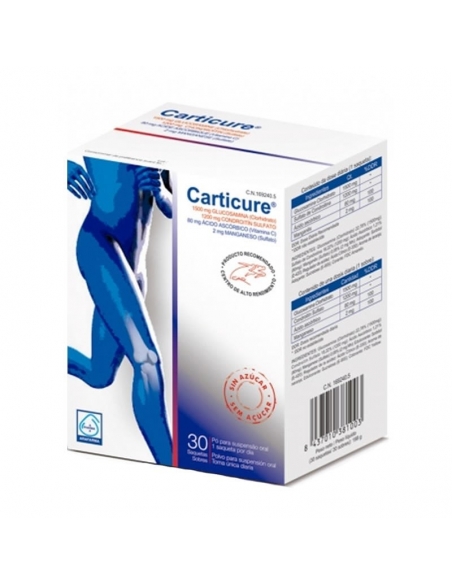 Carticure Polvo Condroit+Glucosamina 30 Sobres     