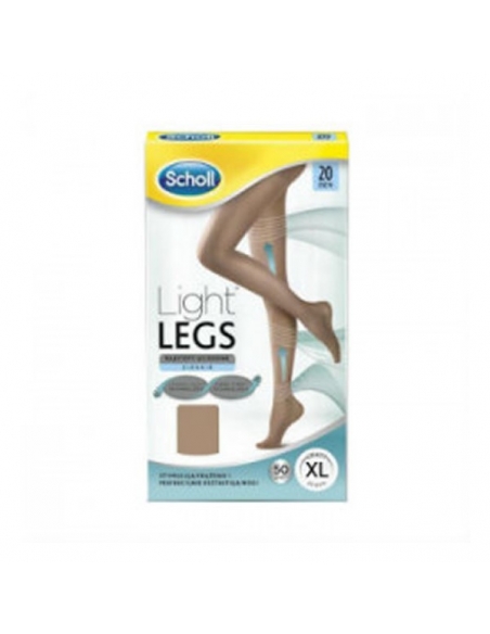 Scholl Panty Light Legs 20 Beige Talla G         