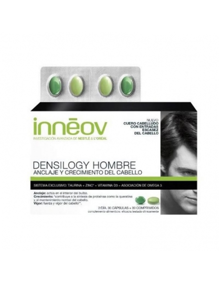 Inneov Densilogy Men Anclaje Crecimiento 60 Cápsulas     