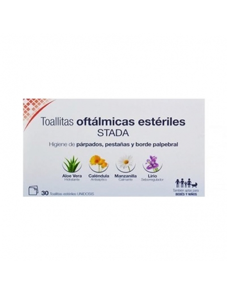 Stada Toallitas Parpados Pestañas 30uds      