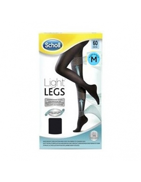 Scholl Panty Light Legs 60 Negro Talla M         
