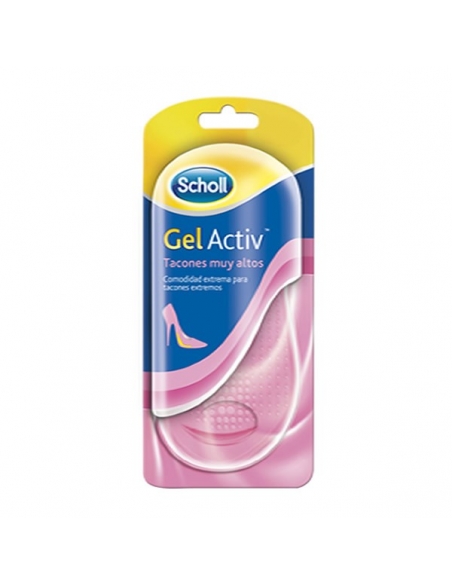 Scholl Plantilla Gel Activ Tacón Alto        