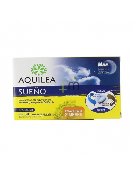 Aquilea Melatonina Sueño 1.95mg 60 Comprimidos