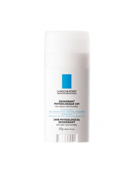 La Roche Posay Desodorante Fisiológico 24h Stick 40gr
