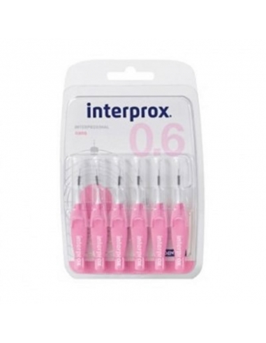 Interprox Cepillo Nano Rosa 6uds           