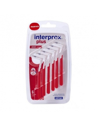Interprox Cepillo Plus Mini Cónico 6uds     