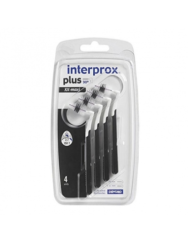 Interprox Cepillo Plus XX Maxi Negro 4uds    