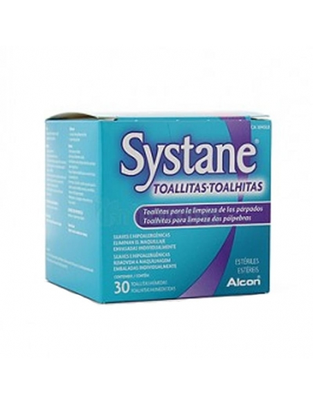 Systane Toallitas Parpados Pestañas 30 uds