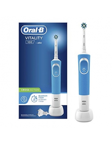 Oral-B Cepillo Electrico Vitality Cross Action Azul
